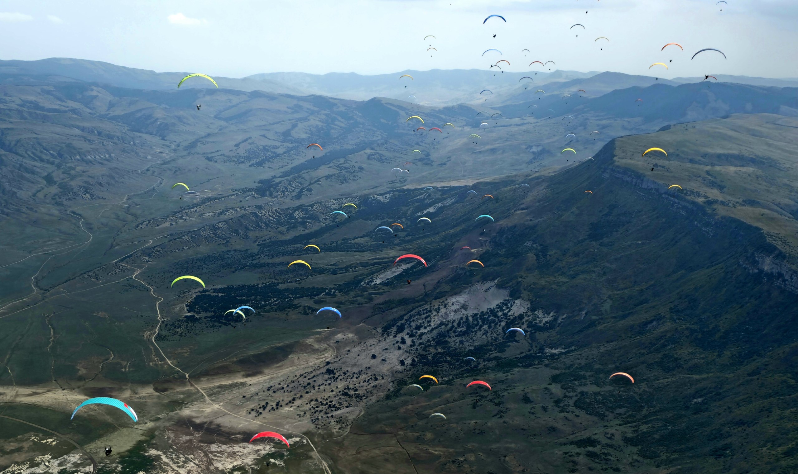 МС. Параплан-маршрутный полет Peregrine Falkon. nonFAI